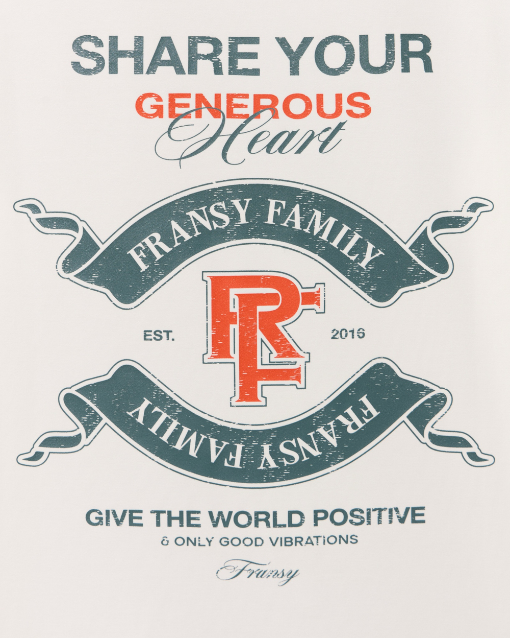 Лонгслив FRANSY FAMILY, зеленый