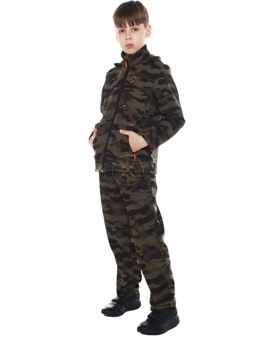 КОСТЮМ ДЕТСКИЙ ФОРСАЖ ДМС (РИПСТОП/ФЛИС КМФ джин)