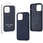 Чехол силиконовый для IPhone 14 Pro with MagSafe Midnight