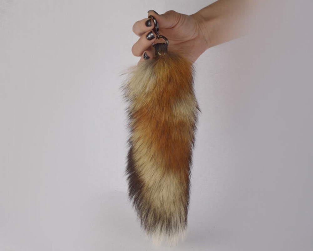 Брелок Лиса (Цвет: светло-коричневый)