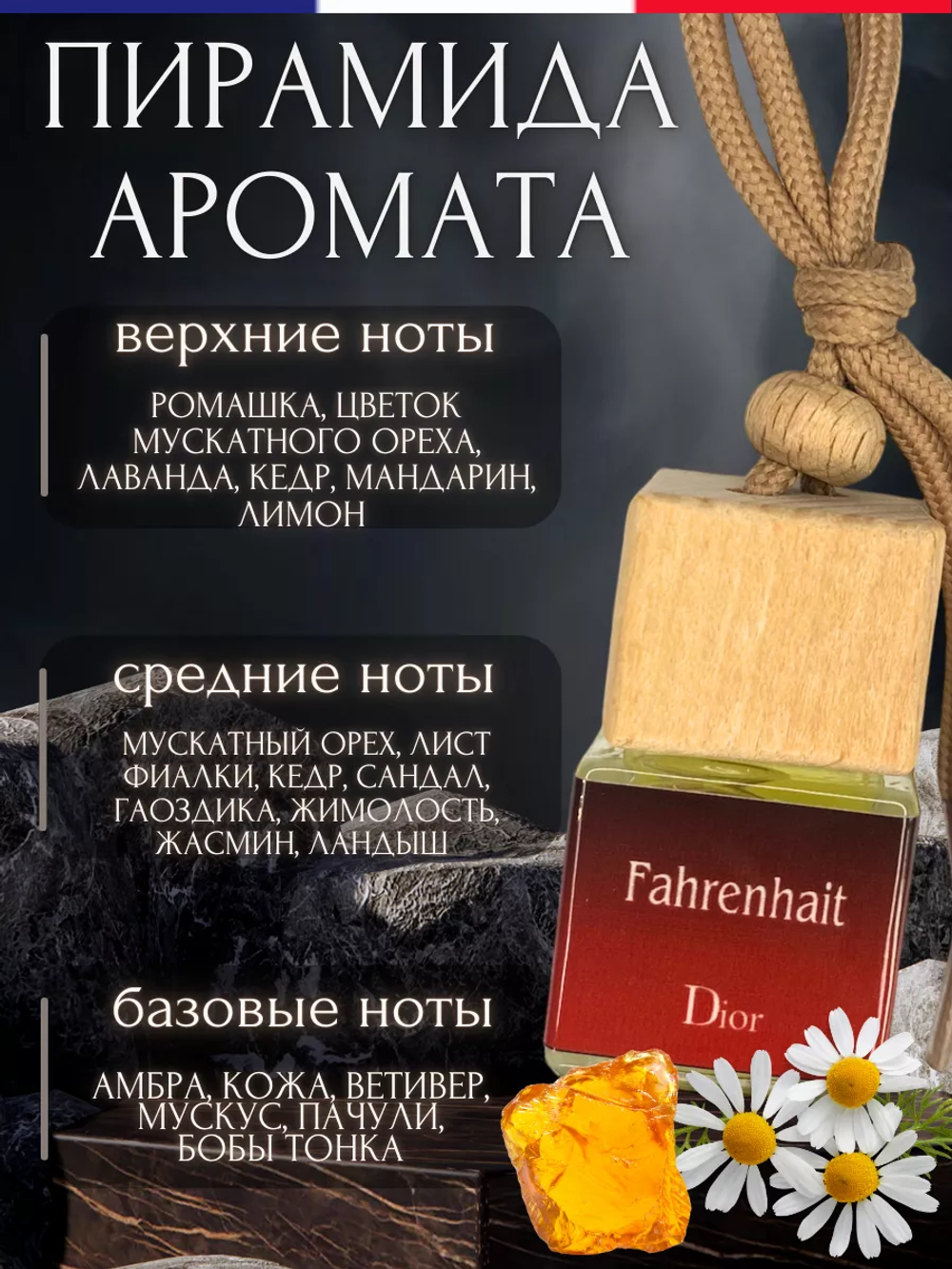 Ароматизатор FAHRENHAIT (подвесной)