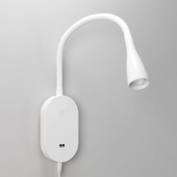 Citilux Рио CL704380N LED Светильник гибкий с USB Белый