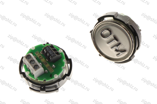 Кнопка (кнопочный модуль) RT42-2M RUS "Отмена", круглая.