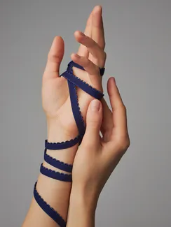 061 641/10 Резинка отделочная Lauma 10 мм, темно-синий 061