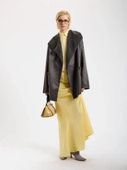 Пальто осеннее жакет начёс барашек