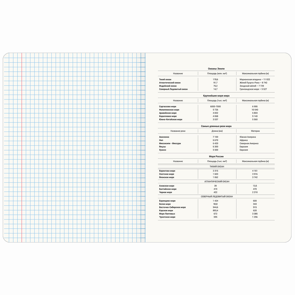 Тетрадь предметная "PASTEL" 48 л. SoftTouch фольга ГЕОГРАФИЯ клетка BRAUBERG (10 штук в упаковке)