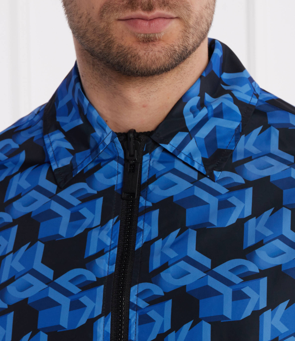 Двухсторонняя куртка reversible monogram Karl Lagerfeld Jeans - черный(241D1503)