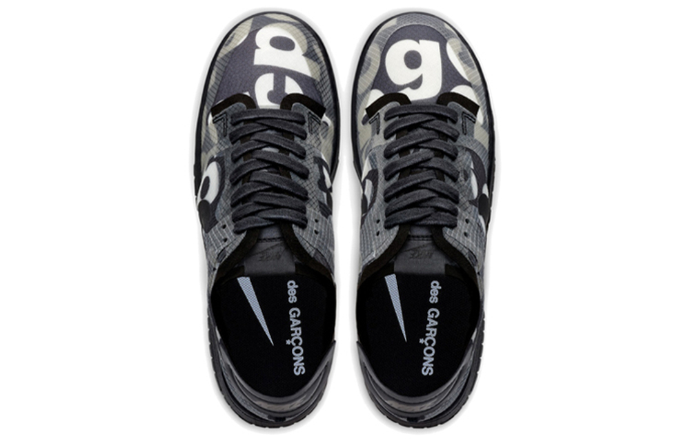 Кроссовки Cdg X Nike Dunk Low Logo (Женская размерная сетка)