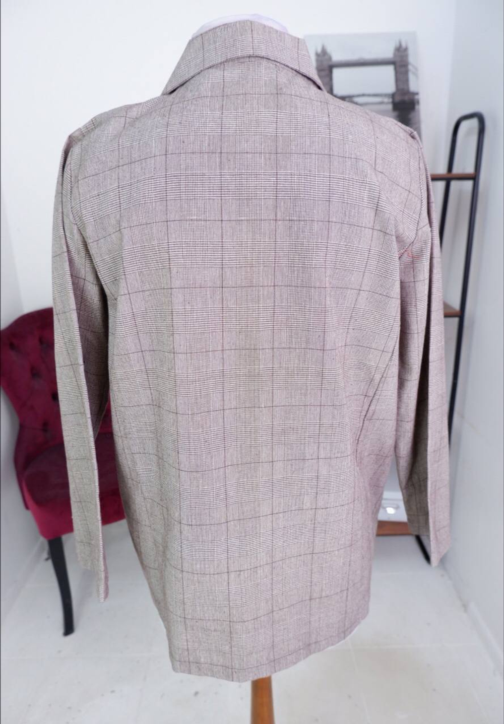 Жакет I Got C в клетку, визуально на 46/48 размер