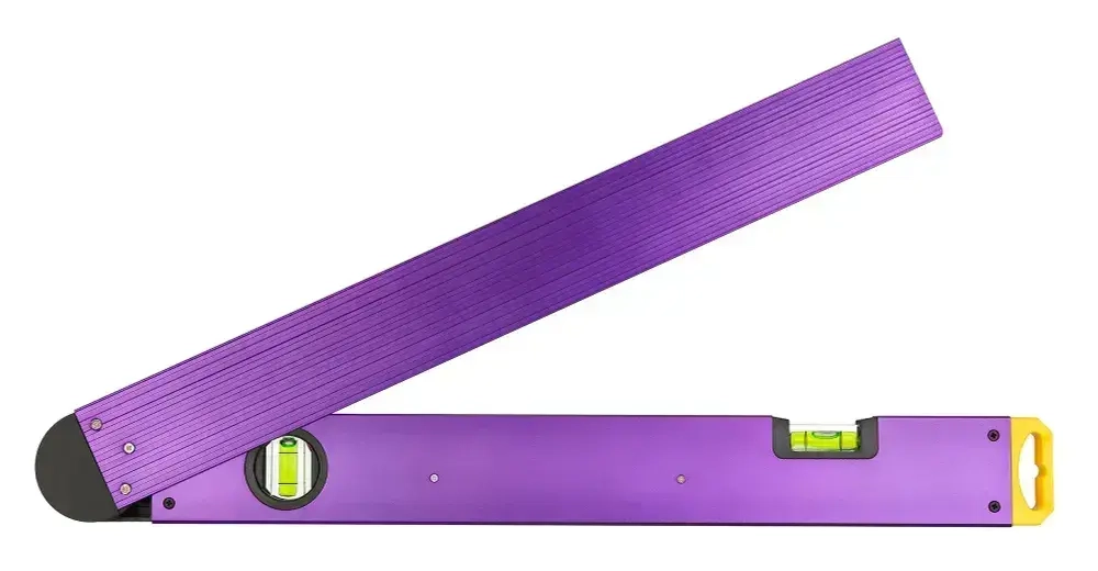 Цифровой угломер Ermenrich Verk DA40, фиолетовый