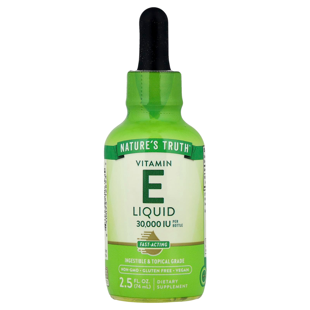 Nature's Truth, витамин E в жидкой форме, 74 мл (2,5 жидк. унции)