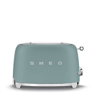 Тостер Smeg TSF01EGMEU , изумрудно - зеленый матовый