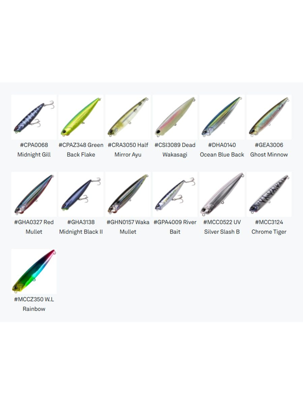 Воблер DUO Realis Pencil 100 F SW, GHN0157 Waka Mullet, 100 мм, 14,3 г, плавающий, волкер