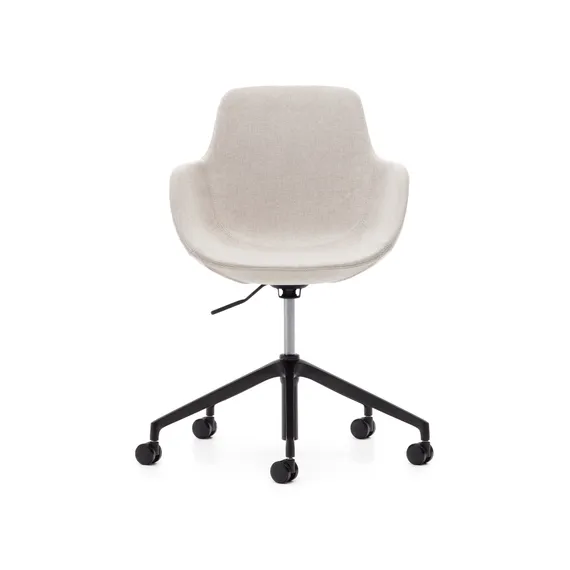 Рабочее кресло на колесиках Tissiana бежевое