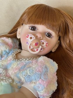 Кукла Реборн виниловая 55см в пакете (FA-540A)