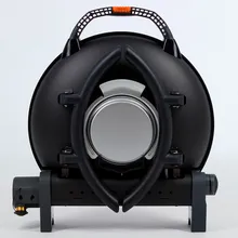 Портативный газовый гриль O-Grill 900MT bicolor black-silver + адаптер А