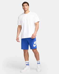 Шорты спортивные мужские NIKE M NK CLUB ALUMNI HBR FT SHORT