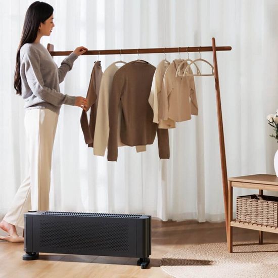 Умный электрический обогреватель Xiaomi Mijia Baseboard Electric Heater Graphene Heating 2 Foldable Version 2200W (TJXDNQ09ZM)