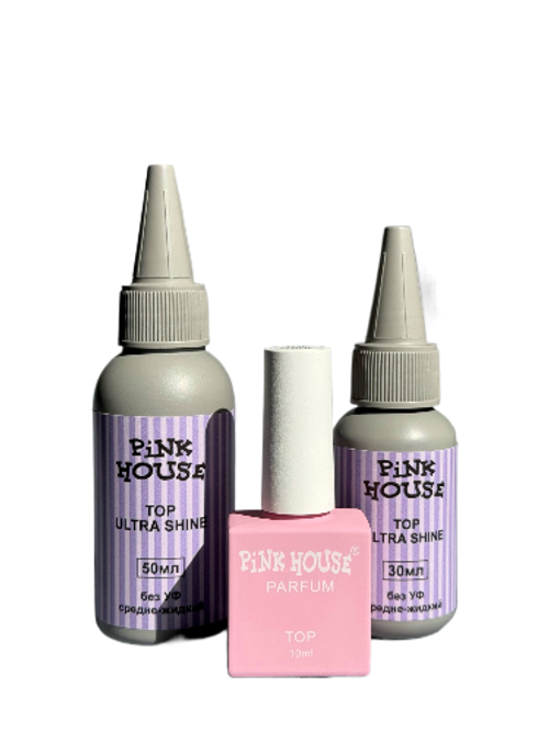 Топ Ultra Shine без УФ Pink House 10мл