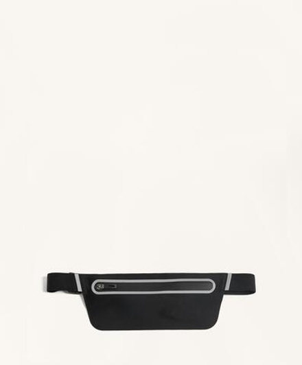 OYSHO Регулируемая поясная сумка для бега, черный