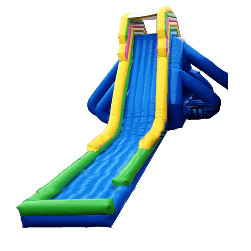 Надувная герметичная водная горка «Синяя стрела»10*5*5 м