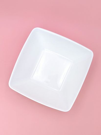 Тарелка суповая/салатник 16,5х6 см. квадратная, набор 4 шт. "Орнамент"