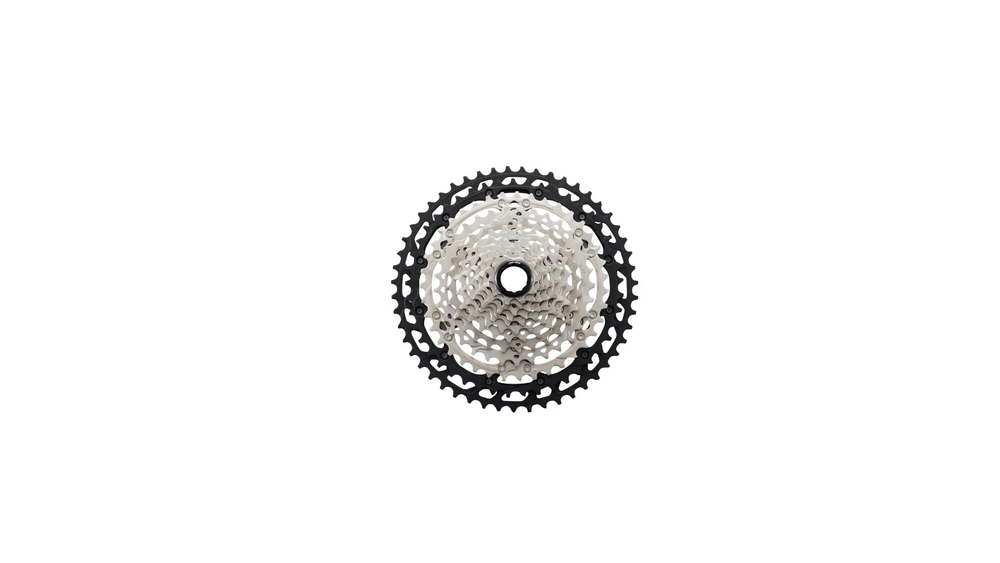 Кассета Shimano Deore XT, M8100, 12 скоростей, 10-51Т, черно-серебристая
