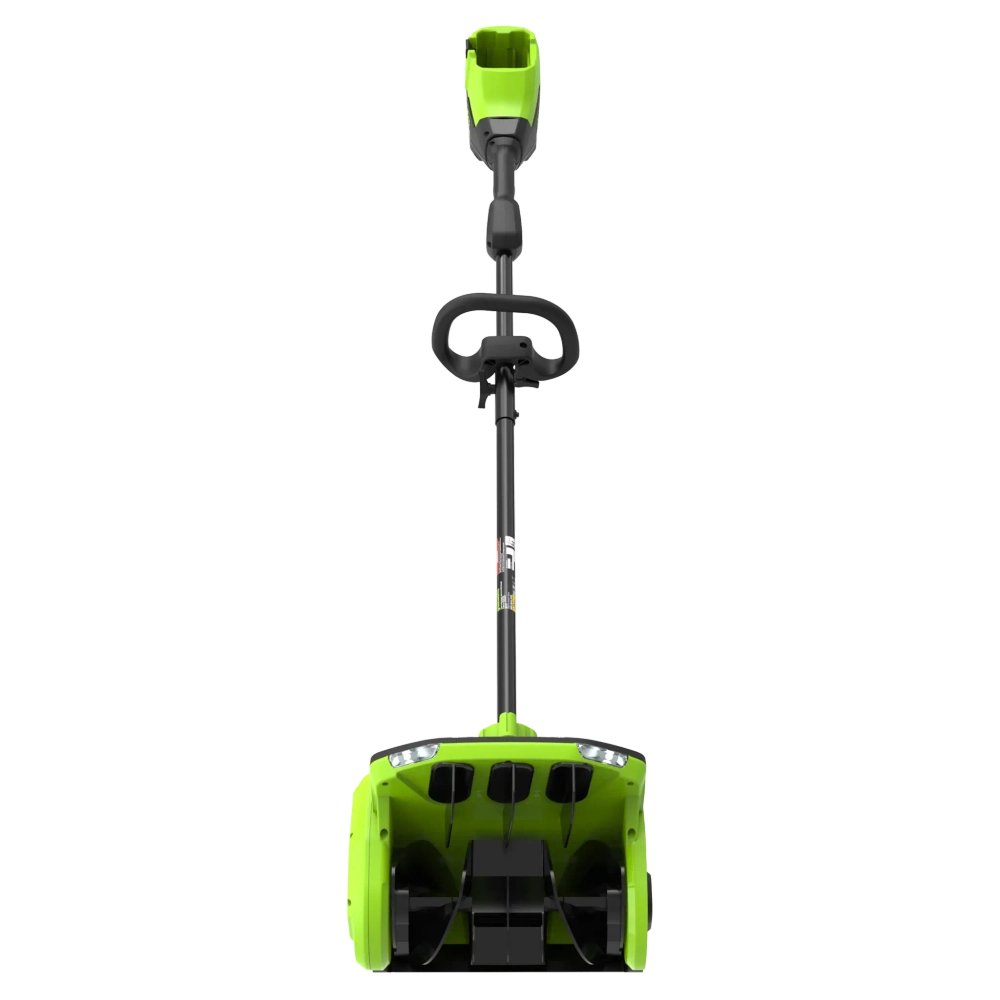 Greenworks GD60SS2 60В аккумуляторная снегоуборочная лопата (1 x 5 Ач, ЗУ) ковш 30 см, выброс 7.6 м 2603207UG