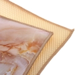 Коврик для сушки посуды 38*50см «Мрамор» оранжевый