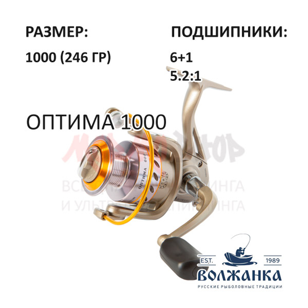 Катушка ОПТИМА 1000 от Волжанка