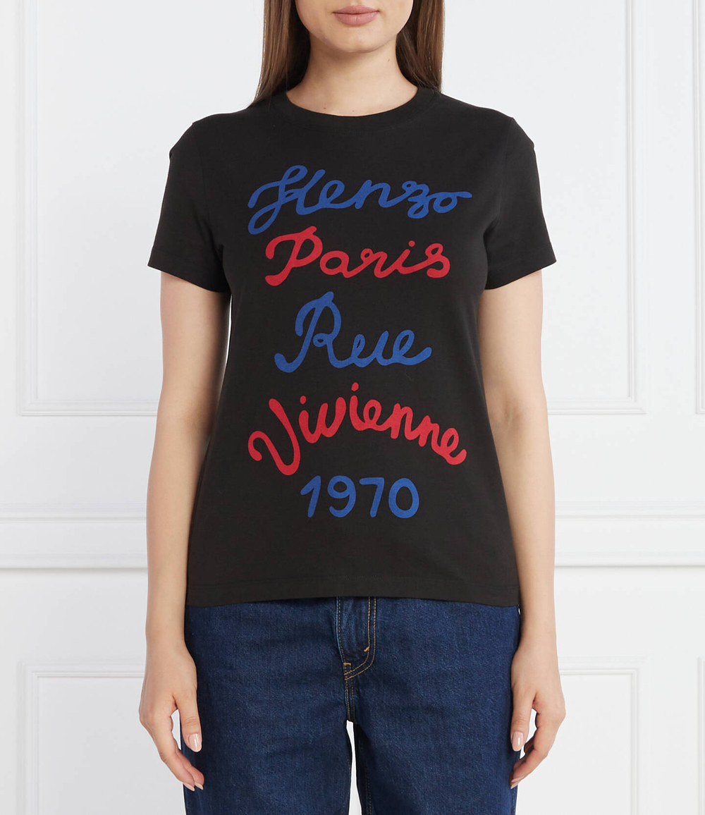 Футболка Kenzo - черный(FD62TS0684SO)