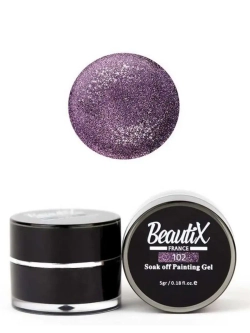 Beautix Гель-глиттер Painting Gel №102