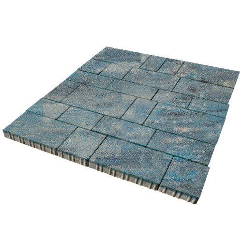 Тротуарная плитка Инсбрук Тироль, 60 мм, ColorMix Амбер, гладкая