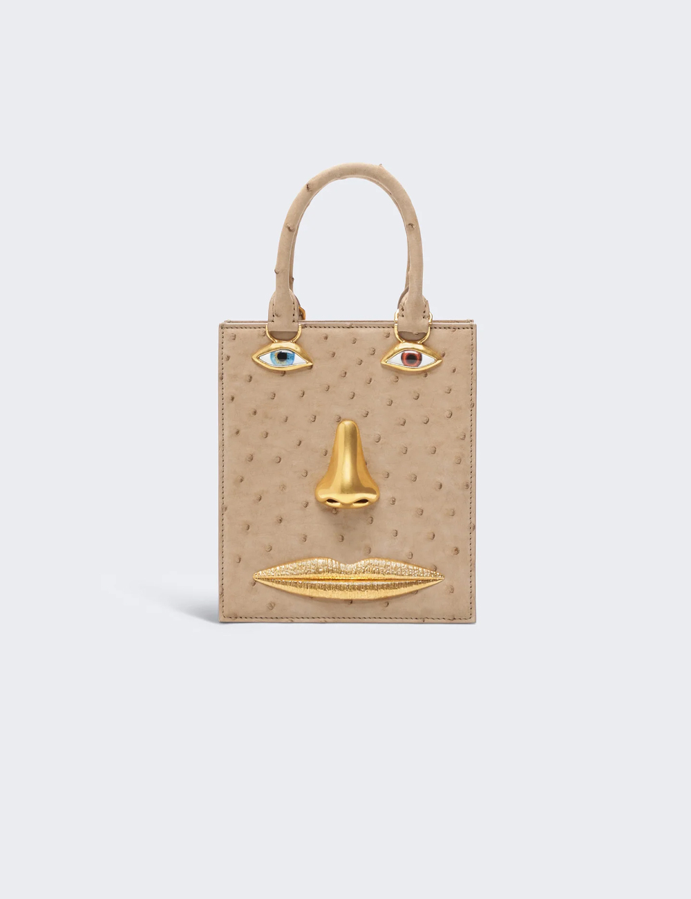 Сумка Schiaparelli Mini Face Bag "Beige"
