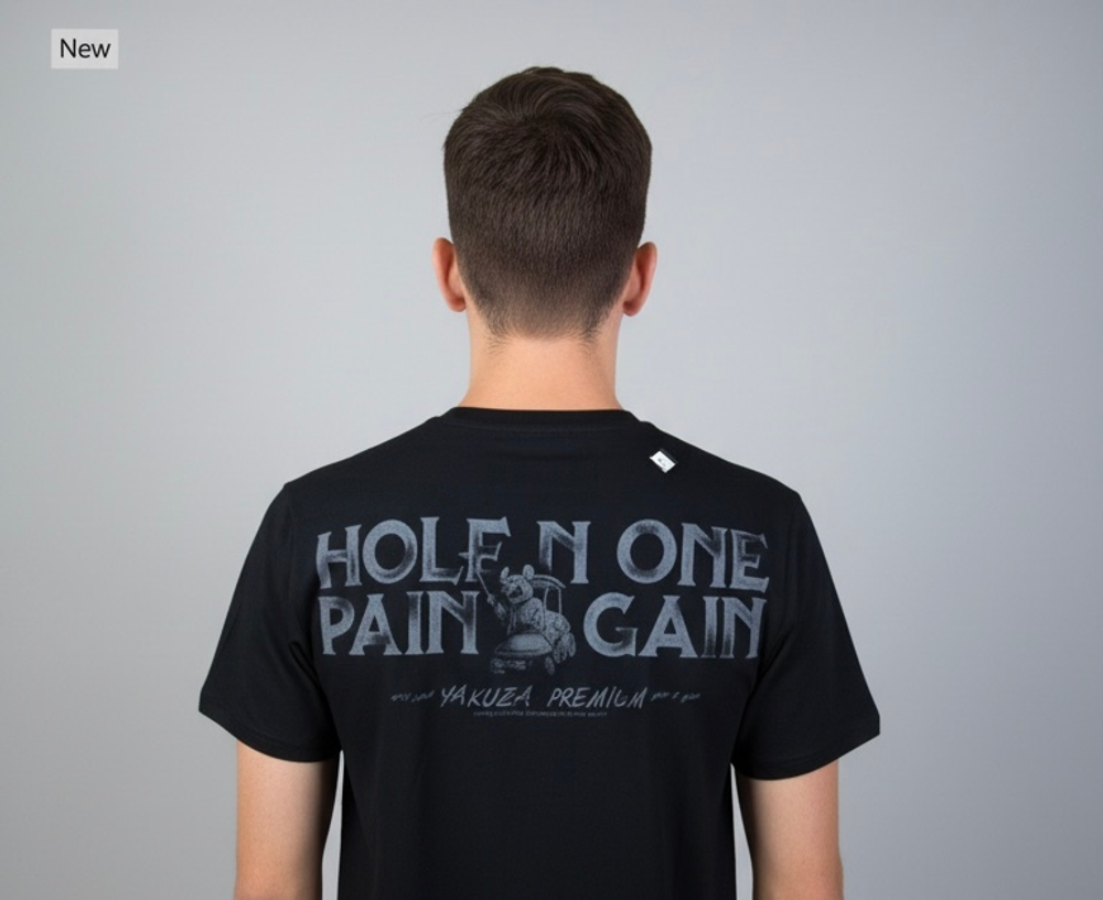 Футболка темно-синяя Yakuza Premium 3907