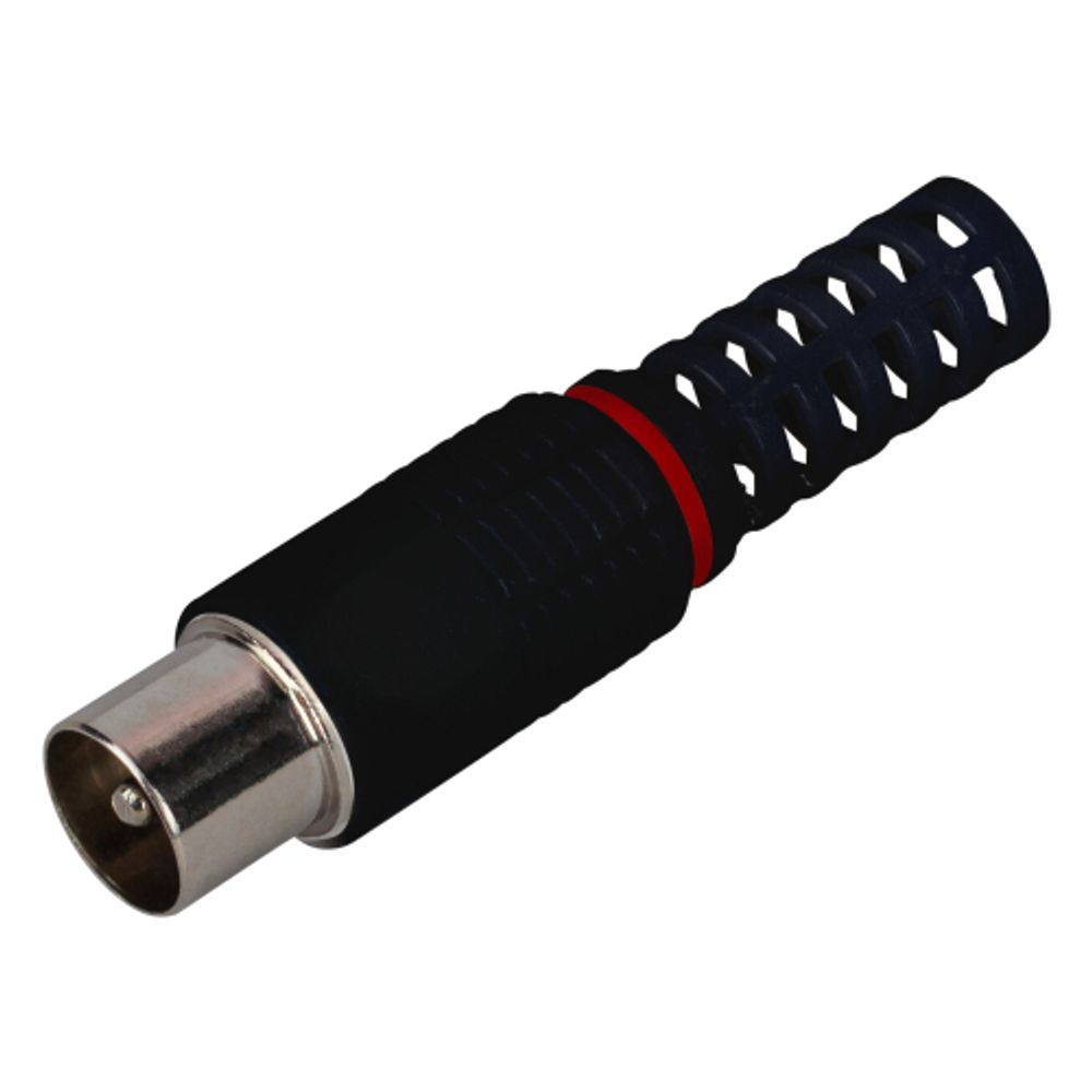 Разъем ЭРА R-TV05-1 штекер TV без пайки чёрный упаковка 1 шт | Разъёмы, переходники, ТВ делители