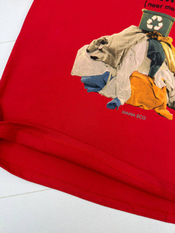 Футболка женская артикул 702 цвет "красный"