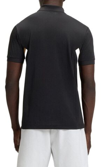 Мужское теннисное поло BOSS Active Slim Fit With Moisture Management Shirt - black