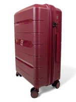 Средний чемодан Mironpan 23102, Бордовый, M+