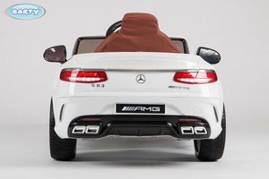 Детский Электромобиль BARTY Mercedes-Benz S63 AMG белый