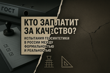 Кто заплатит за качество? Испытания геосинтетики в России между формальностью и реальностью