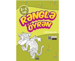 Rənglə öyrən seriyasi - Heyvanlar