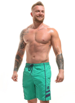 Мужские шорты для пляжного отдыха (Размер: M) (Цвет: голубой)