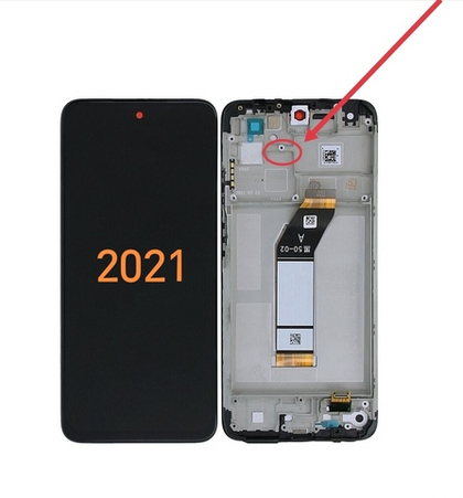 Xiaomi Redmi 10 2021 (21061119AG) - Дисплейный модуль в сборе (в рамке) (АСЦ)