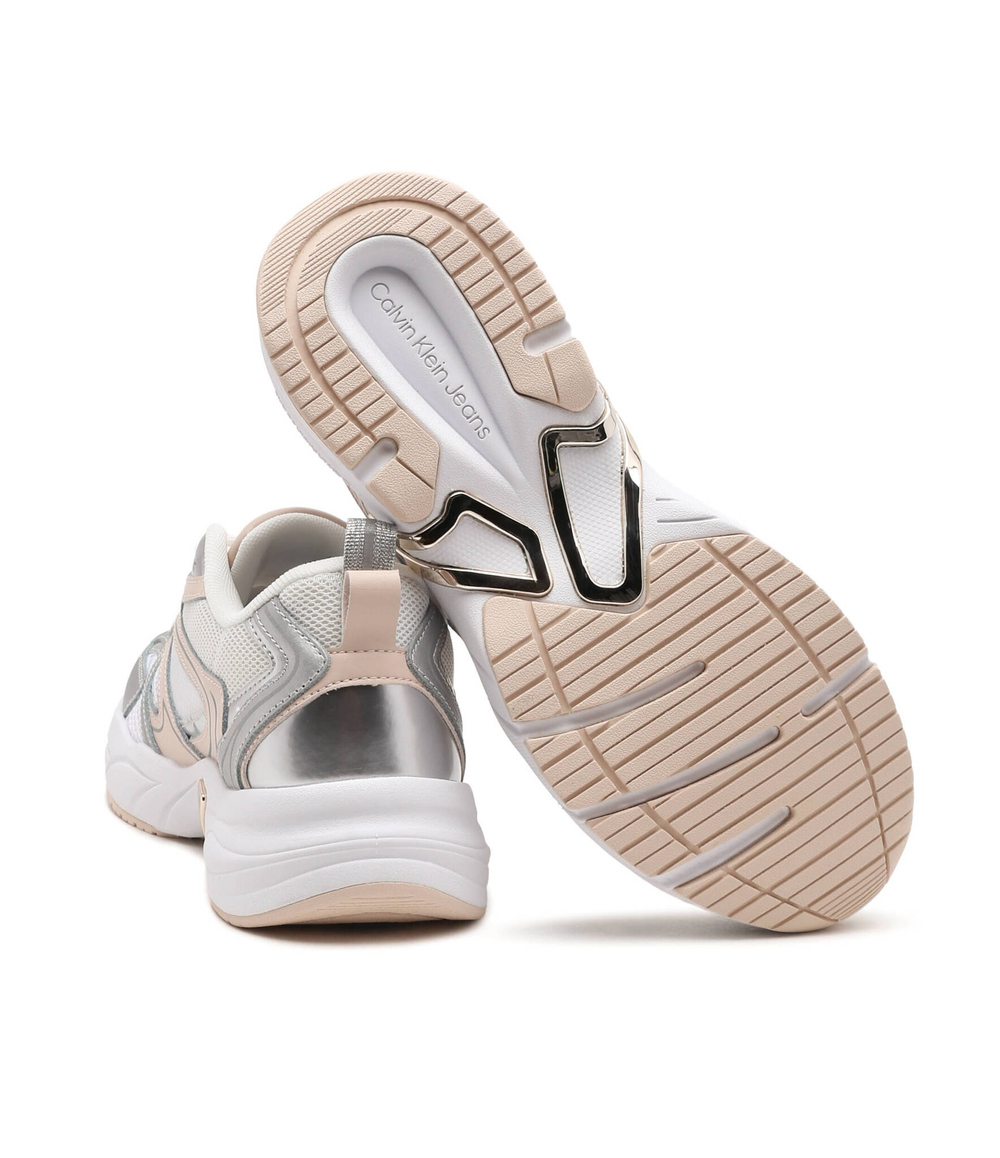 Кроссовки RETRO TENNIS CALVIN KLEIN JEANS - серебряный(YW0YW01381)