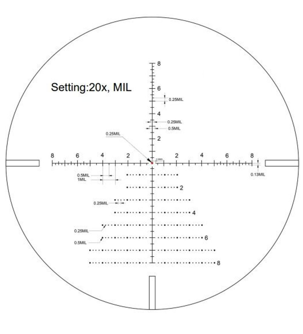 Прицел Vector Optics Continental 4-24x50 Tactical SFP (VCT-20)