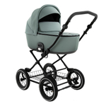 Коляска 2 в 1 ROAN BASS NEXT 2 в1 CLASSIC d12 leather Misti Mint