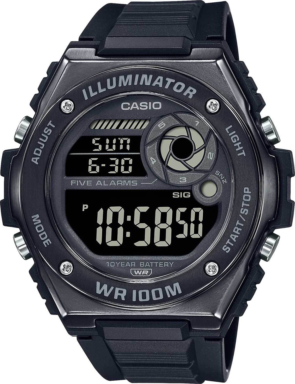 Мужские наручные часы Casio Collection MWD-100HB-1B