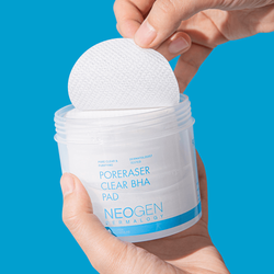 Neogen Dermalogy Poreraser Clear BHA Pad пилинг-пэды для глубокого очищения пор с кислотами