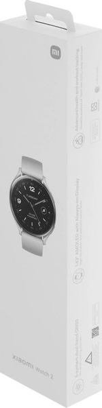 Смарт-часы Xiaomi Watch 2 46мм,  1.43",  серый/серебристый